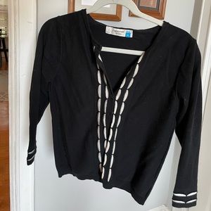 Cottagecore Soft Scallop Trim Cotton Cardigan